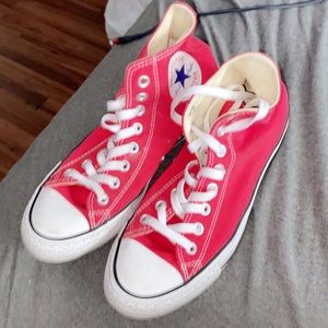 red high top converse